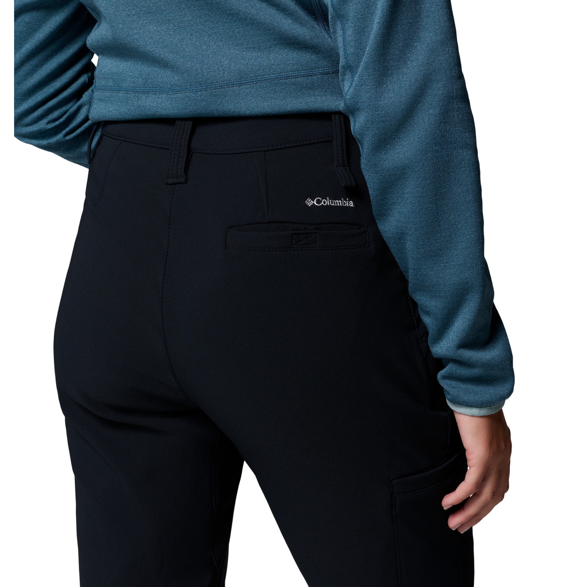 Columbia Women's Back Beauty Warm Softshell Hiking Trousers Black 010 2051864