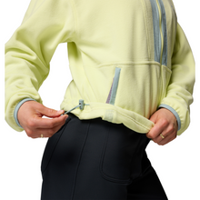 Load image into Gallery viewer, Columbia Women&#39;s Backbowl II Full Zip Fleece (Citron Haze/Crushed Blue)
