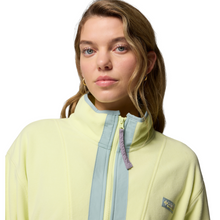 Load image into Gallery viewer, Columbia Women&#39;s Backbowl II Full Zip Fleece (Citron Haze/Crushed Blue)
