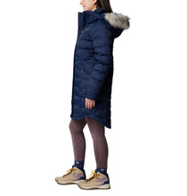 Load image into Gallery viewer, Columbia Women&#39;s Belle Isle II Mid Insulated Down Parka (Collegiate Navy)
