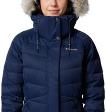 Load image into Gallery viewer, Columbia Women&#39;s Belle Isle II Mid Insulated Down Parka (Collegiate Navy)
