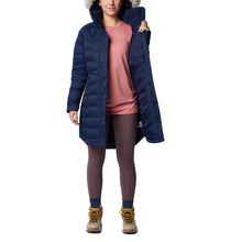 Load image into Gallery viewer, Columbia Women&#39;s Belle Isle II Mid Insulated Down Parka (Collegiate Navy)
