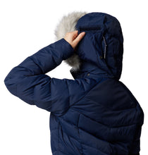 Load image into Gallery viewer, Columbia Women&#39;s Belle Isle II Mid Insulated Down Parka (Collegiate Navy)
