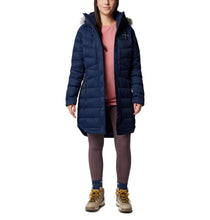 Load image into Gallery viewer, Columbia Women&#39;s Belle Isle II Mid Insulated Down Parka (Collegiate Navy)
