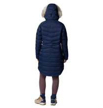 Load image into Gallery viewer, Columbia Women&#39;s Belle Isle II Mid Insulated Down Parka (Collegiate Navy)
