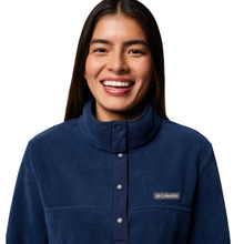 Load image into Gallery viewer, Columbia Women&#39;s Benton Springs Half Snap Fleece Top (Collegiate Navy)
