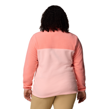 Load image into Gallery viewer, Columbia Women&#39;s Benton Springs Half Snap Fleece Top (Pink Sand/Alpenglow)
