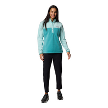 Load image into Gallery viewer, Columbia Women&#39;s Benton Springs Half Snap Fleece Top (Teal/Spray)
