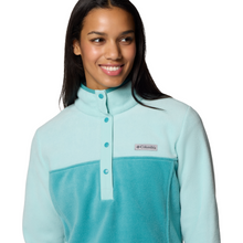 Load image into Gallery viewer, Columbia Women&#39;s Benton Springs Half Snap Fleece Top (Teal/Spray)
