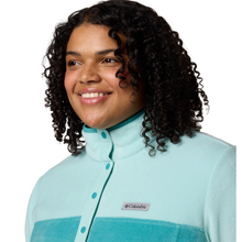 Load image into Gallery viewer, Columbia Women&#39;s Benton Springs Half Snap Fleece Top (Teal/Spray)
