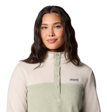 Load image into Gallery viewer, Columbia Women&#39;s Benton Springs Half Snap Fleece Top (Dark Stone/Safari)
