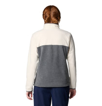 Load image into Gallery viewer, Columbia Women&#39;s Benton Springs Half Snap Fleece Top (City Grey Heather/Chalk)
