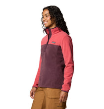 Load image into Gallery viewer, Columbia Women&#39;s Benton Springs Half Snap Fleece Top (Daredevil/Moonvista)
