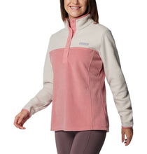 Load image into Gallery viewer, Columbia Women&#39;s Benton Springs Half Snap Fleece Top (Dark Stone/Pink Agave)
