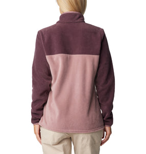 Columbia Women's Benton Springs Half Snap Fleece Top (Moonvista Fig)