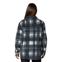Load image into Gallery viewer, Columbia Women&#39;s Benton Springs Fleece Shirt Jacket (Chalk Omblur Tonal)
