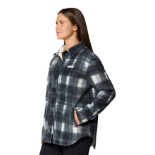 Load image into Gallery viewer, Columbia Women&#39;s Benton Springs Fleece Shirt Jacket (Chalk Omblur Tonal)
