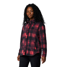 Load image into Gallery viewer, Columbia Women&#39;s Benton Springs Fleece Shirt Jacket (Daredevil Omblur Tonal)
