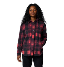 Load image into Gallery viewer, Columbia Women&#39;s Benton Springs Fleece Shirt Jacket (Daredevil Omblur Tonal)
