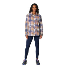 Load image into Gallery viewer, Columbia Women&#39;s Benton Springs Fleece Shirt Jacket (Nocturnal Omblur)
