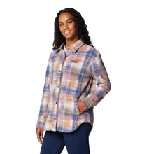 Load image into Gallery viewer, Columbia Women&#39;s Benton Springs Fleece Shirt Jacket (Nocturnal Omblur)
