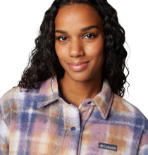 Load image into Gallery viewer, Columbia Women&#39;s Benton Springs Fleece Shirt Jacket (Nocturnal Omblur)
