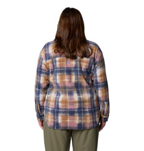 Load image into Gallery viewer, Columbia Women&#39;s Benton Springs Fleece Shirt Jacket (Nocturnal Omblur)
