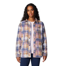 Load image into Gallery viewer, Columbia Women&#39;s Benton Springs Fleece Shirt Jacket (Nocturnal Omblur)
