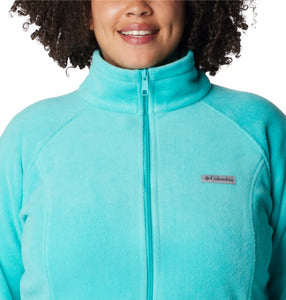 Columbia Women's Benton Springs Full Zip Fleece (Bright Aqua)