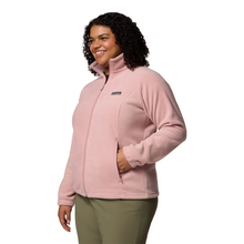 Load image into Gallery viewer, Columbia Women&#39;s Benton Springs Full Zip Fleece (Eraser Pink)
