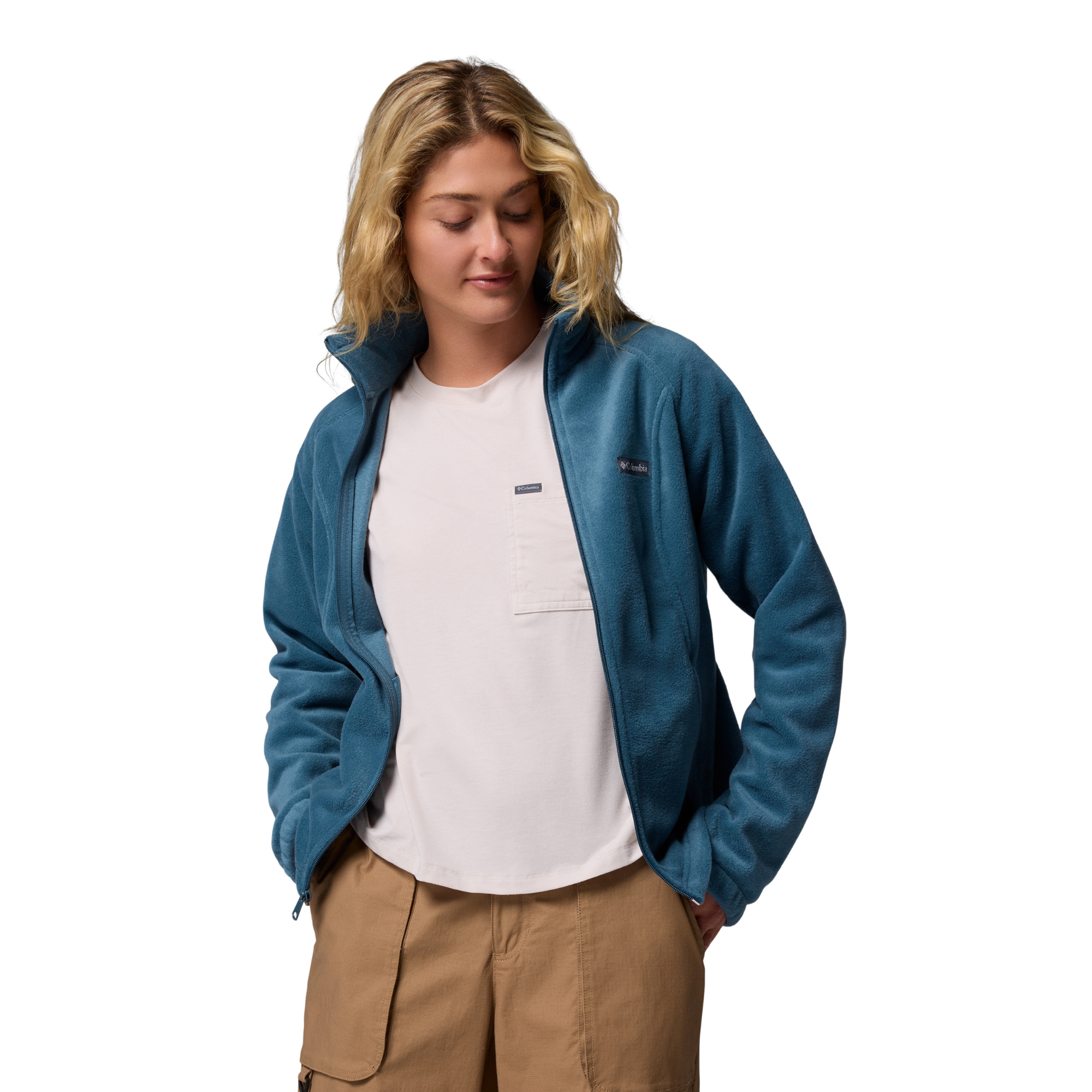 Columbia Women's Benton Springs Full Zip Fleece (Everblue)