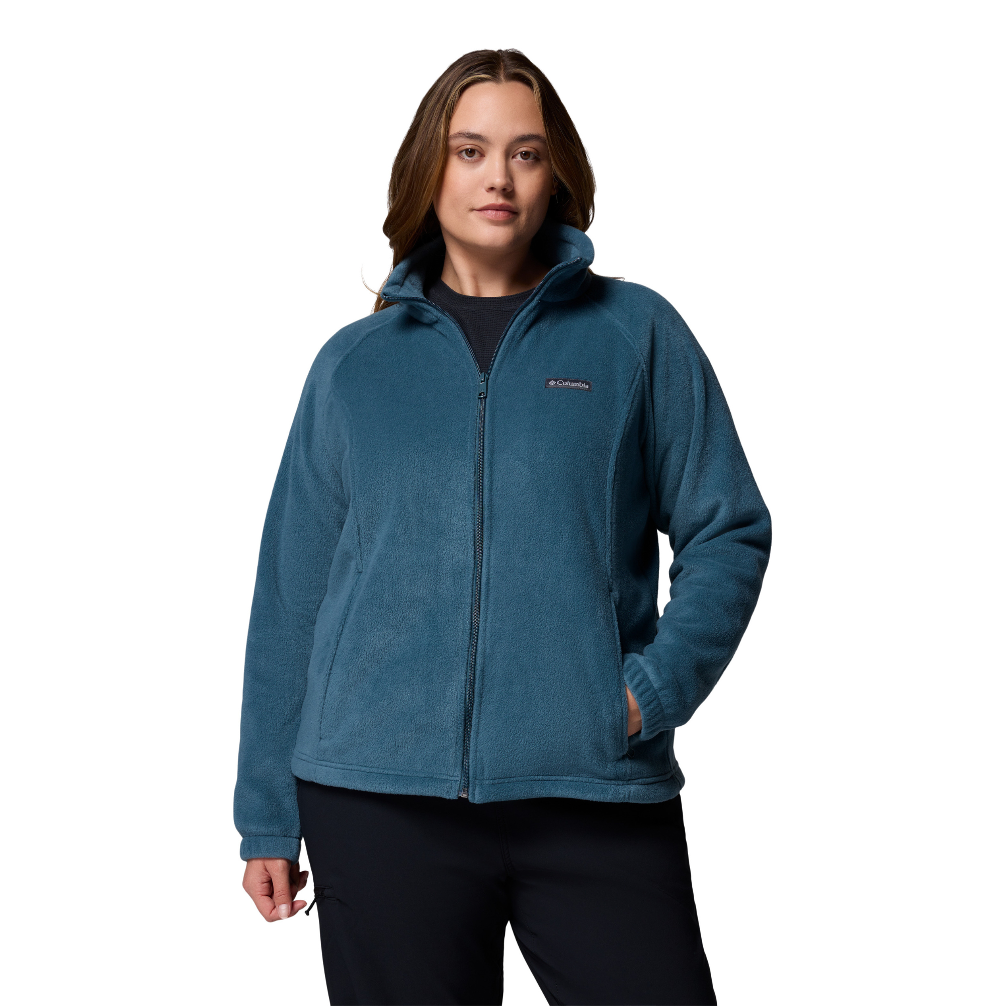 Columbia Women's Benton Springs Full Zip Fleece (Everblue)