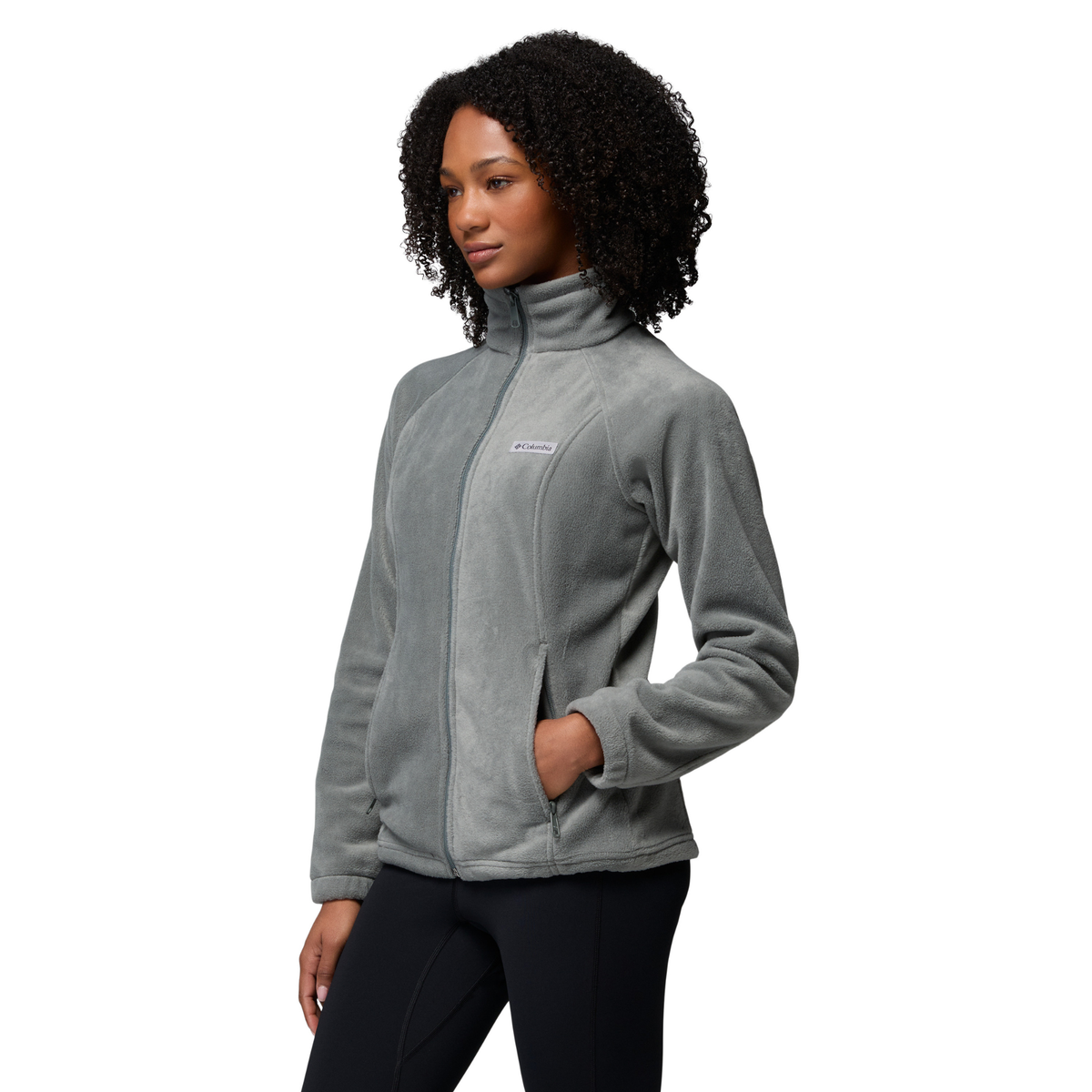 Columbia Women's Benton Springs Full Zip Fleece Jacket Sedona Sage 342 1372111