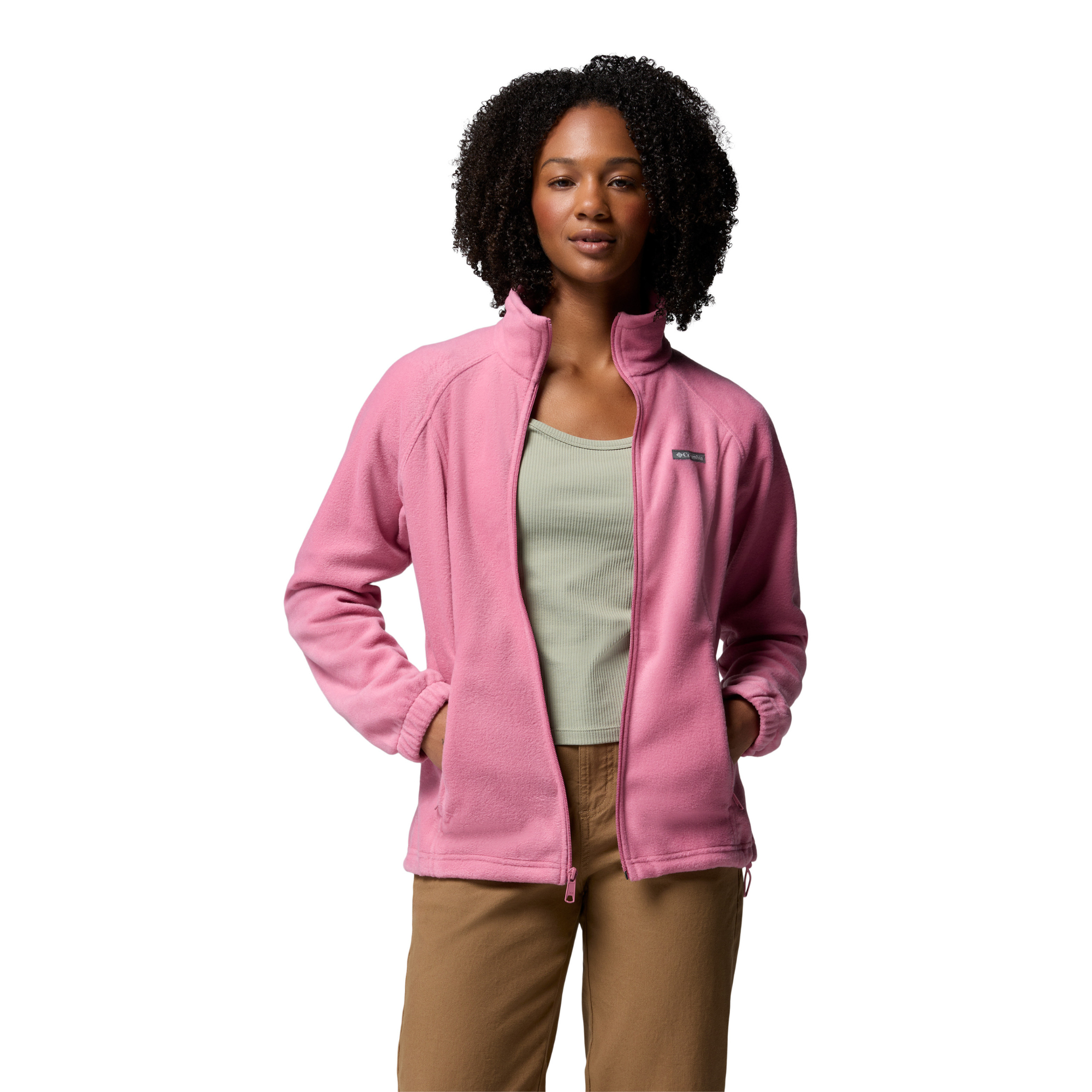Columbia Women's Benton Springs Full Zip Fleece (Rosette)