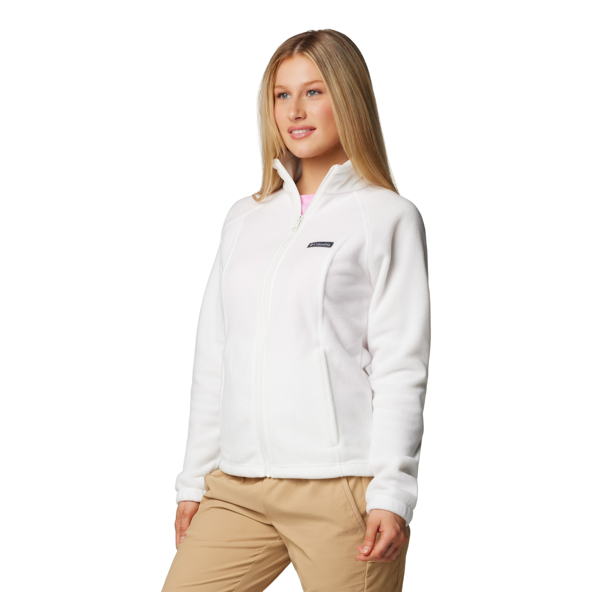 Columbia Women's Benton Springs Full Zip Fleece (Sea Salt)