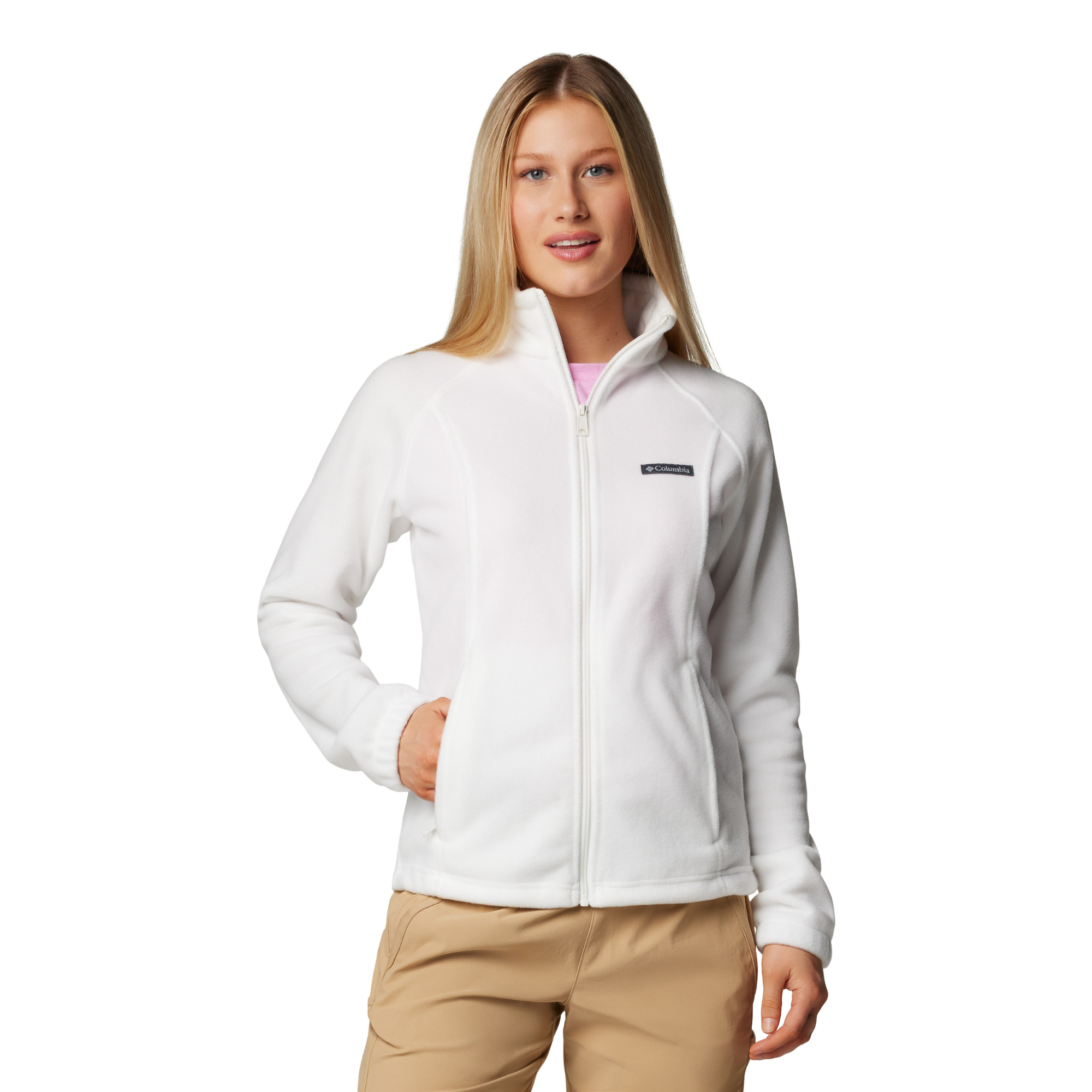 Columbia Women's Benton Springs Full Zip Fleece (Sea Salt)