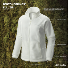 Load image into Gallery viewer, Columbia Women's Benton Springs Full Zip Fleece (Sea Salt)
