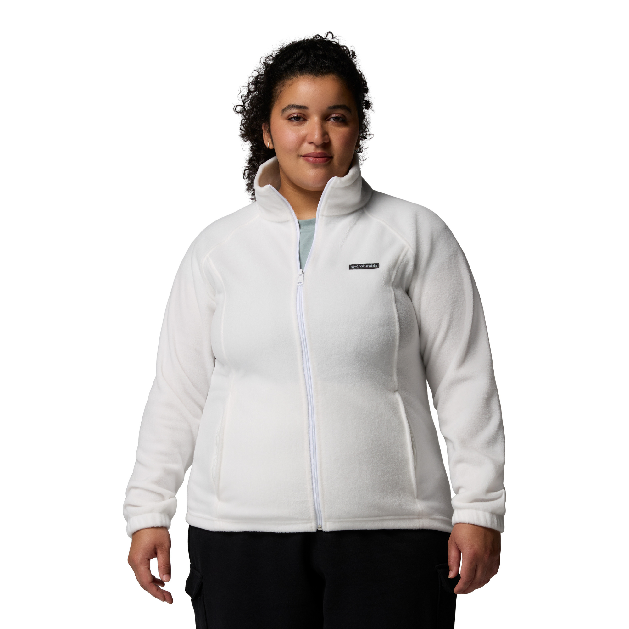 Columbia Women's Benton Springs Full Zip Fleece (Sea Salt)