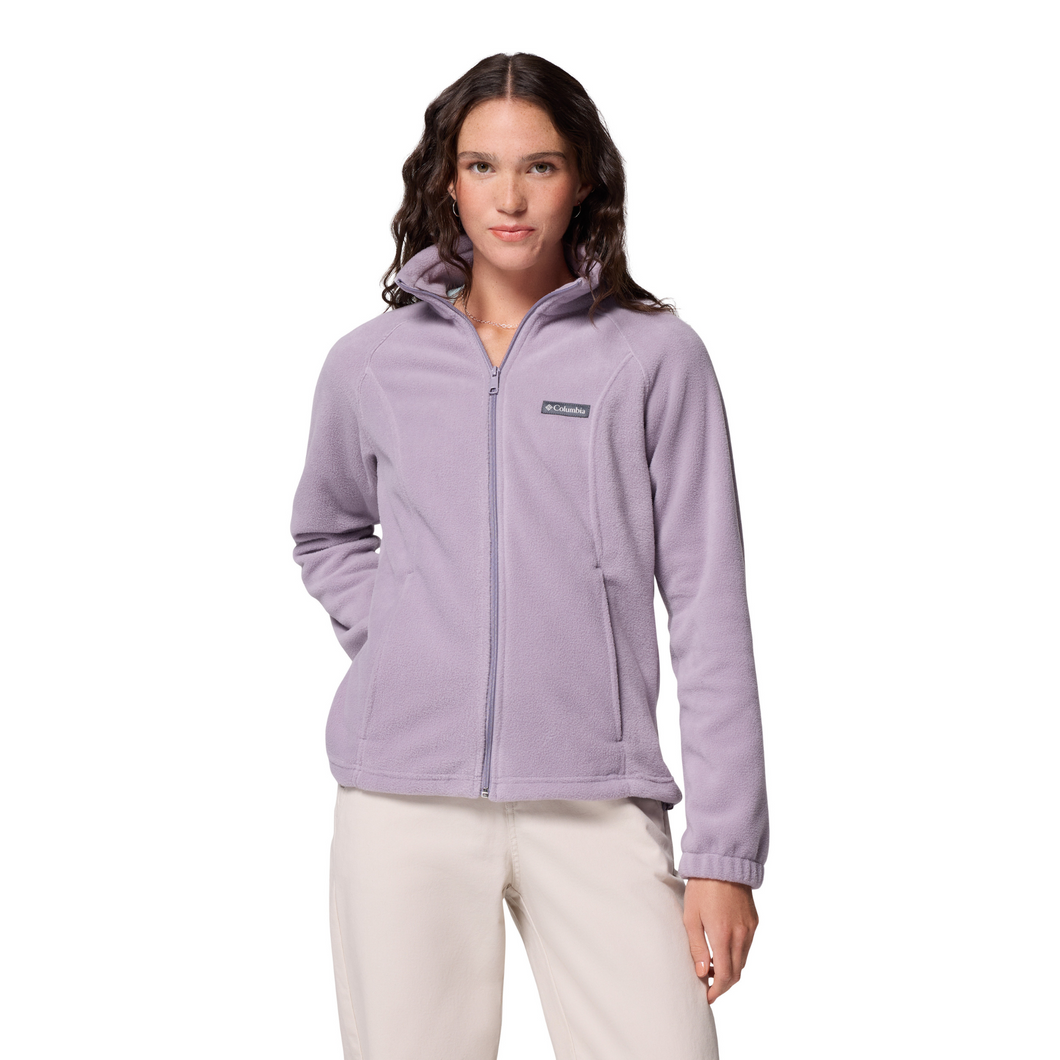 Columbia Women's Benton Springs Full Zip Fleece (Shale Purple)
