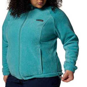 Columbia Women's Benton Springs Full Zip Fleece (Teal)