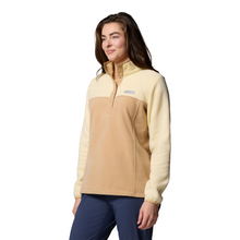 Load image into Gallery viewer, Columbia Women&#39;s Benton Springs Half Snap Fleece Top (Canoe/Lemon Wash)
