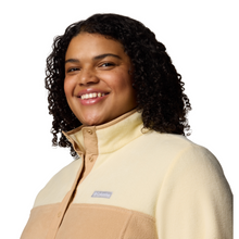 Load image into Gallery viewer, Columbia Women&#39;s Benton Springs Half Snap Fleece Top (Canoe/Lemon Wash)
