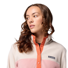 Load image into Gallery viewer, Columbia Women&#39;s Benton Springs Half Snap Fleece Top (Eraser Pink/Dark Stone/Tuscan)

