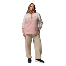 Load image into Gallery viewer, Columbia Women&#39;s Benton Springs Half Snap Fleece Top (Eraser Pink/Dark Stone/Tuscan)
