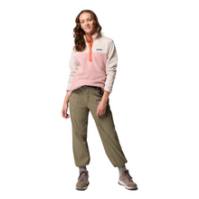 Load image into Gallery viewer, Columbia Women&#39;s Benton Springs Half Snap Fleece Top (Eraser Pink/Dark Stone/Tuscan)
