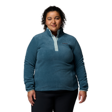 Load image into Gallery viewer, Columbia Women&#39;s Benton Springs Half Snap Fleece Top (Everblue/Crushed Blue)
