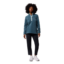 Load image into Gallery viewer, Columbia Women&#39;s Benton Springs Half Snap Fleece Top (Everblue/Crushed Blue)
