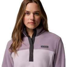 Load image into Gallery viewer, Columbia Women&#39;s Benton Springs Half Snap Fleece Top (Lavender Pearl/Shale Purple/Shark)
