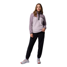 Load image into Gallery viewer, Columbia Women&#39;s Benton Springs Half Snap Fleece Top (Lavender Pearl/Shale Purple/Shark)
