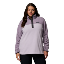 Load image into Gallery viewer, Columbia Women&#39;s Benton Springs Half Snap Fleece Top (Lavender Pearl/Shale Purple/Shark)
